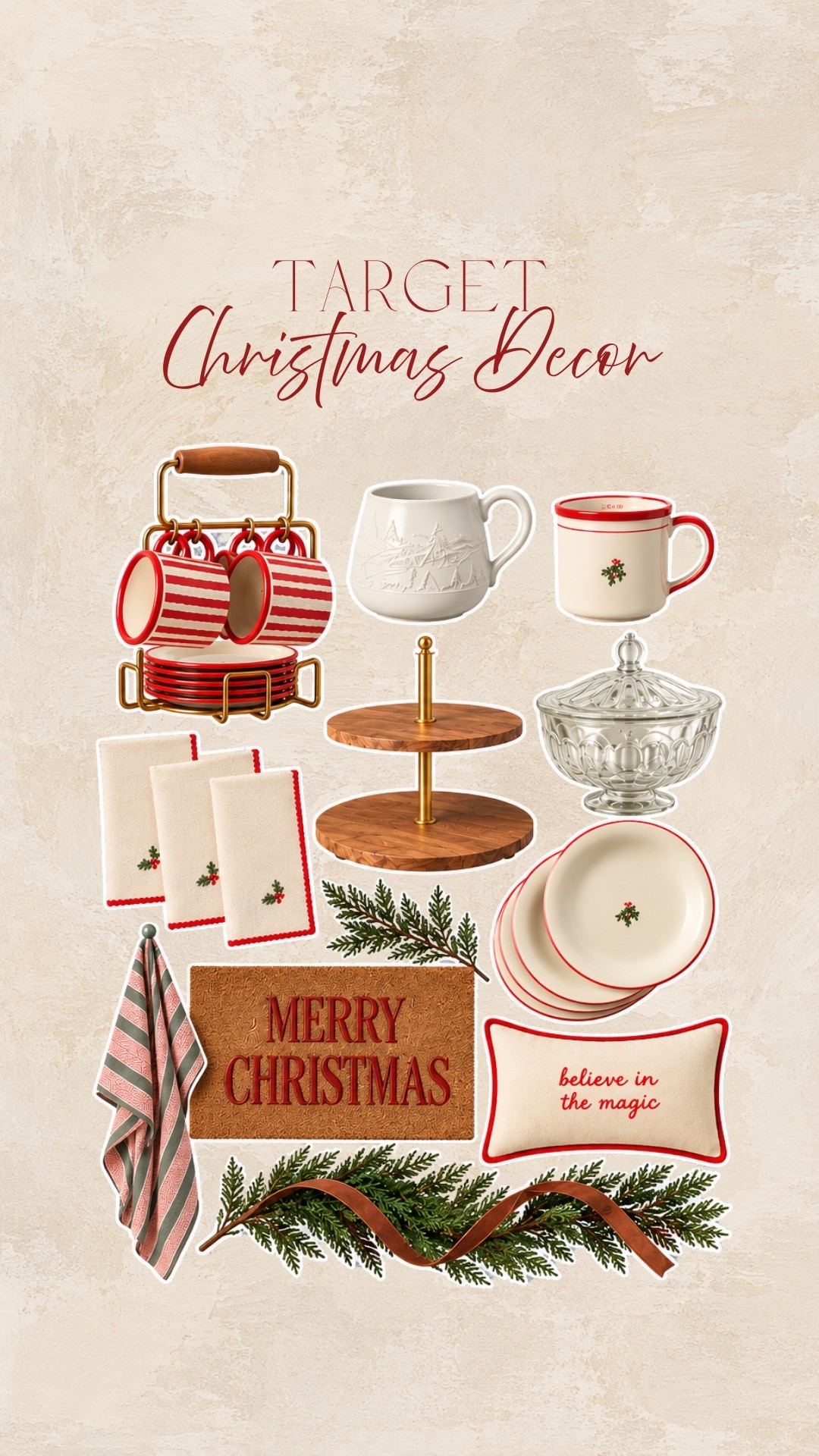 Target Christmas decor
