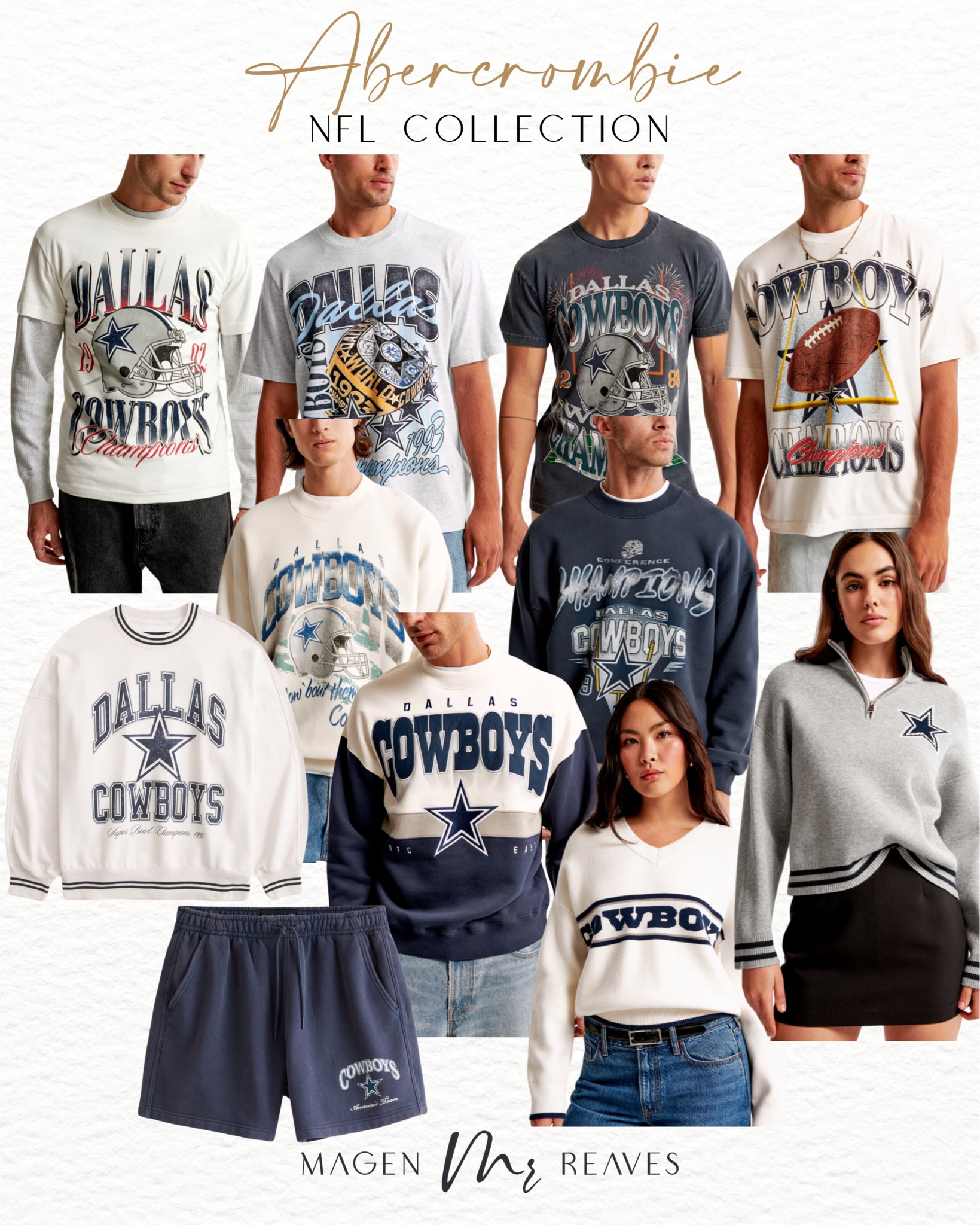 NFL collection from Abercrombie - Dallas Cowboys - outfit inspo 

#LTKStyleTip #LTKSeasonal