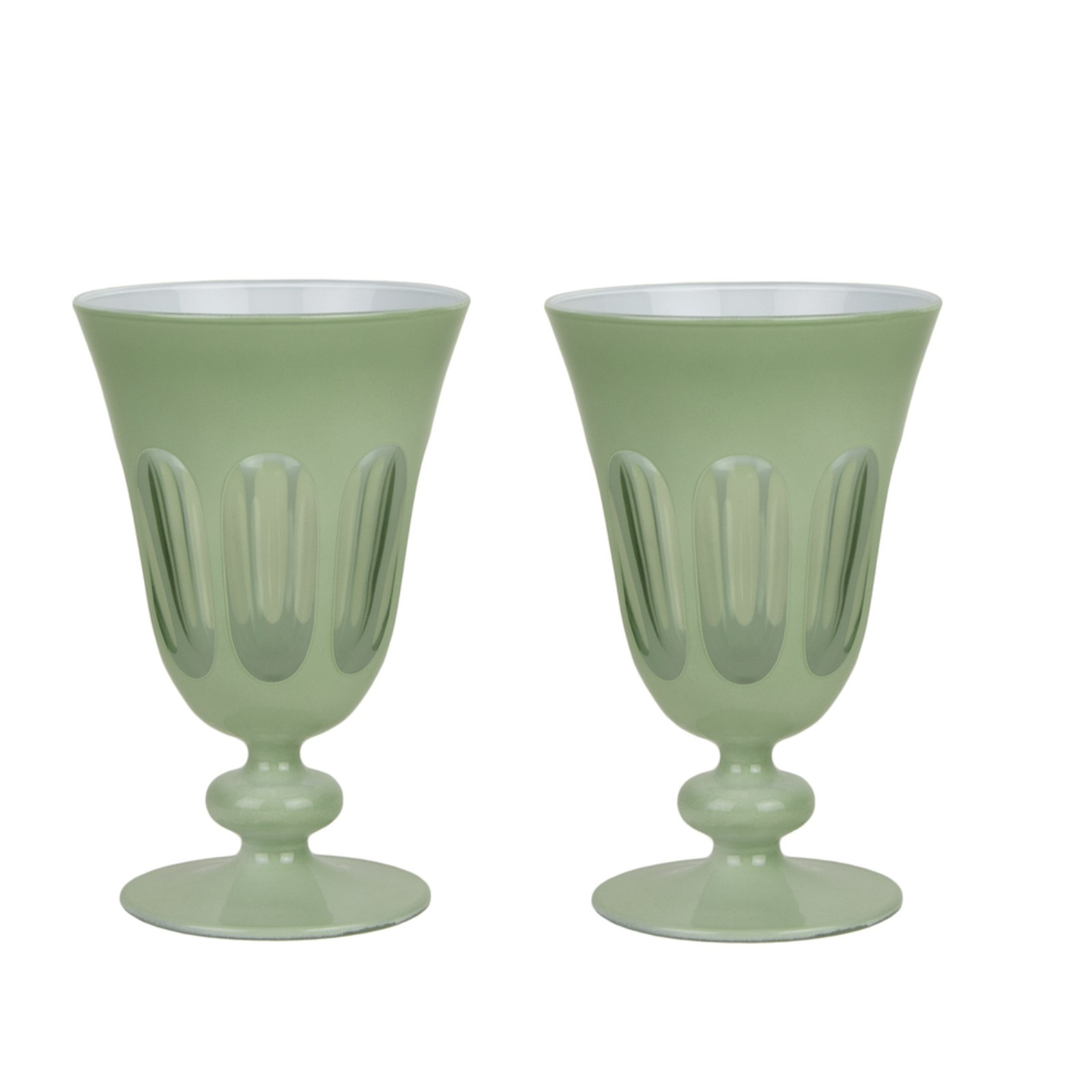 Paale Sage Rialto Tulip Glasses - Set of 2 | Waiting On Martha