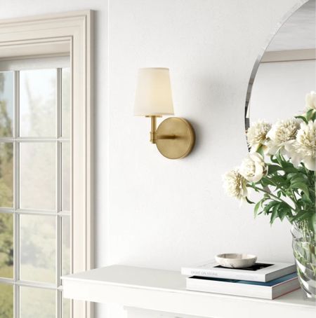 Gold Sconce #goldsconce #sconce #lightfixture #lighting #interiordesign #interiordecor #homedecor #homedesign #homedecorfinds #moodboard 

#LTKfindsunder50 #LTKstyletip #LTKhome