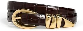 Madewell Women's Triple Keeper Belt: Croco | Amazon (US)