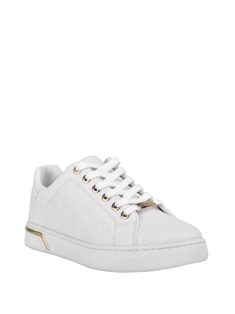 Rollin Debossed Low-Top Sneakers | Guess (US)