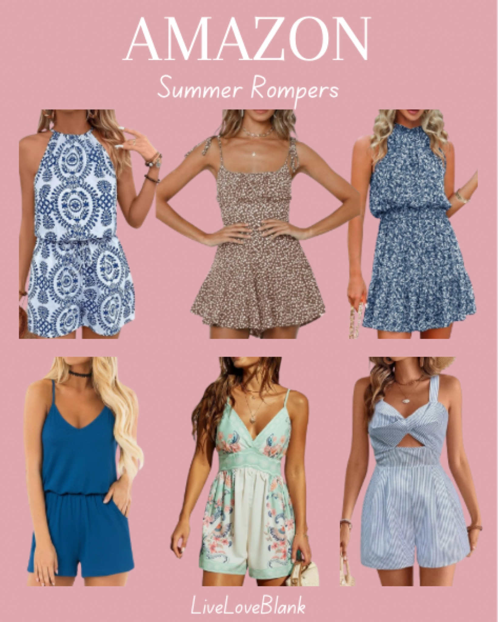 Amazon rompers 
Summer outfits for her 
Vacation outfits 

#LTKSeasonal #LTKootd #LTKTravel