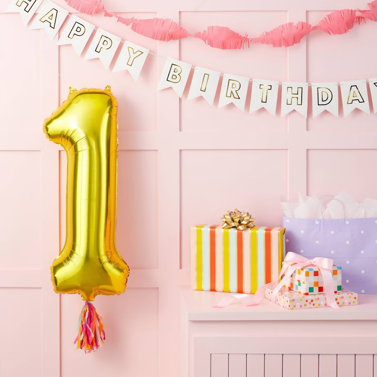 34" Number 4 Foil Balloon - Spritz™ | Target