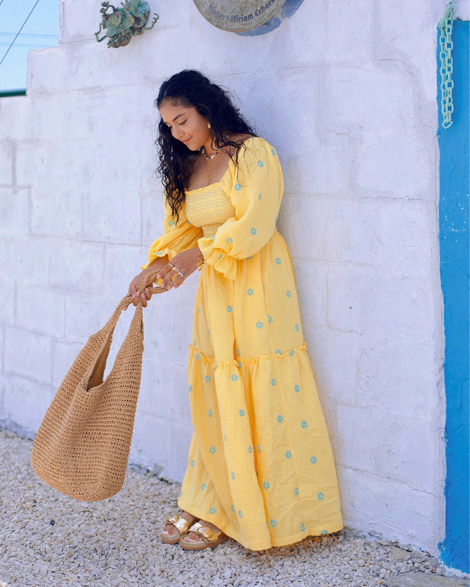 My favorite summer dress thus far! ☀️🌼🤗