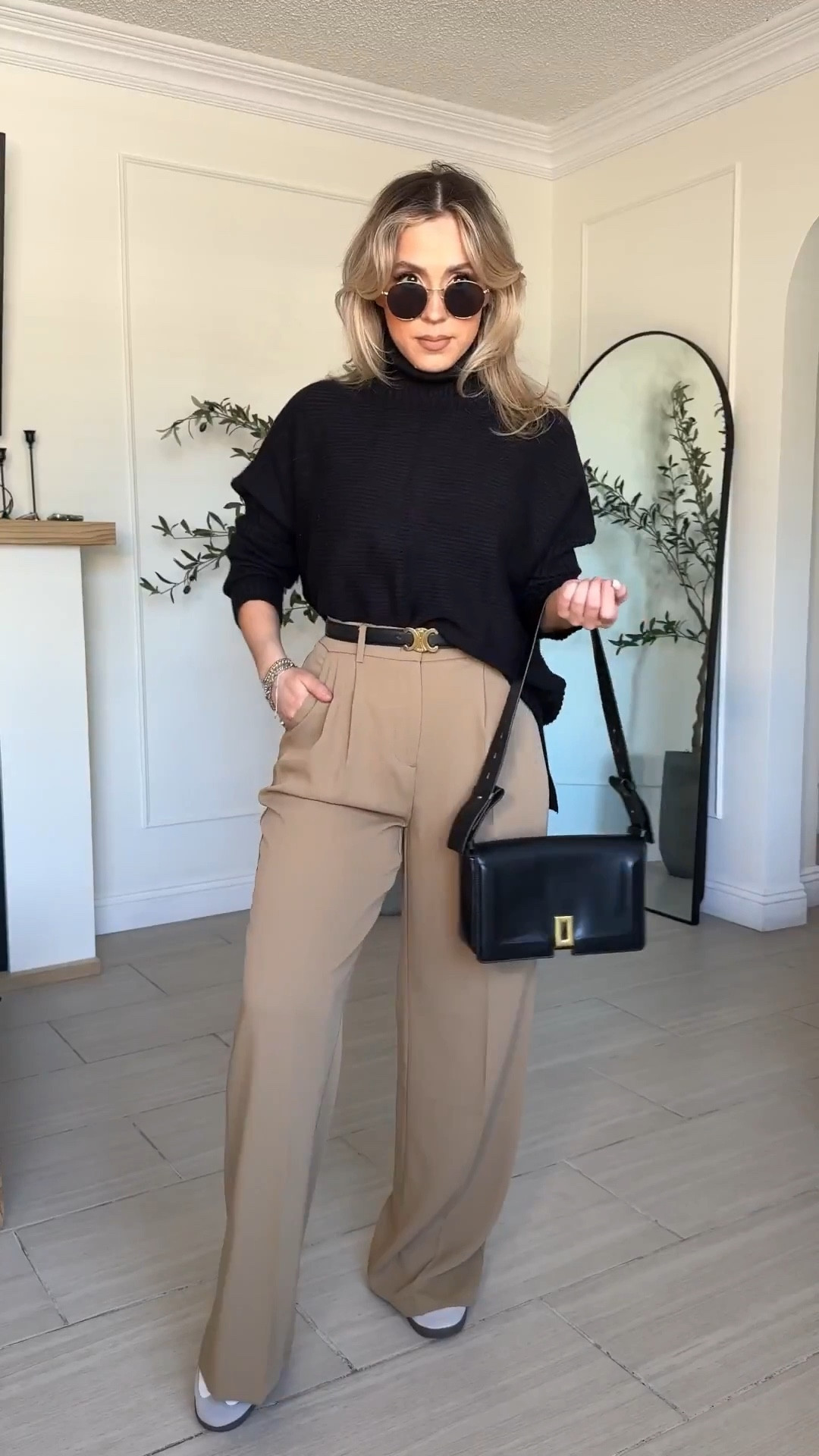 Elevated winter outfit 😊

Size small long thin in trousers

#LTKWorkwear #LTKFindsUnder50 #LTKootd