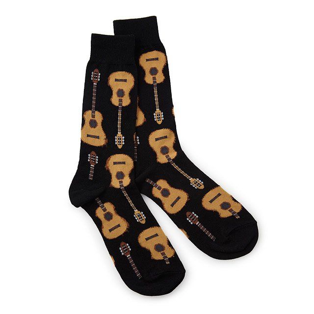 Men's Guitars Socks | UncommonGoods