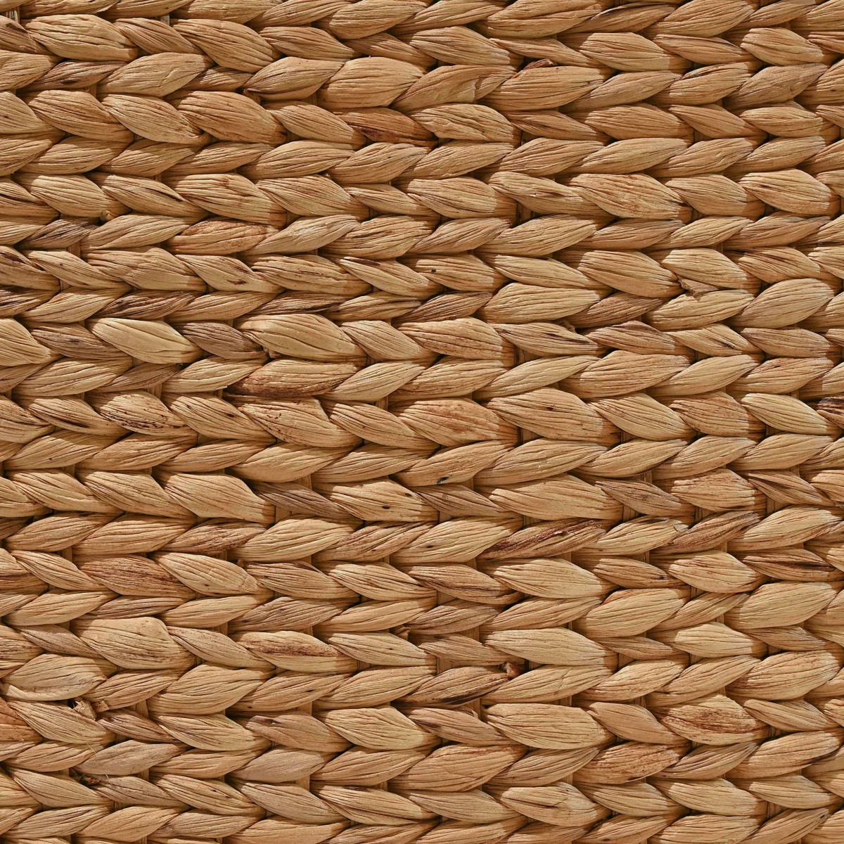 Burson Farmhouse Classic Handwoven Hyacinth Rectangle Storage Floor Baskets with Handles (Set of ... | Wayfair North America