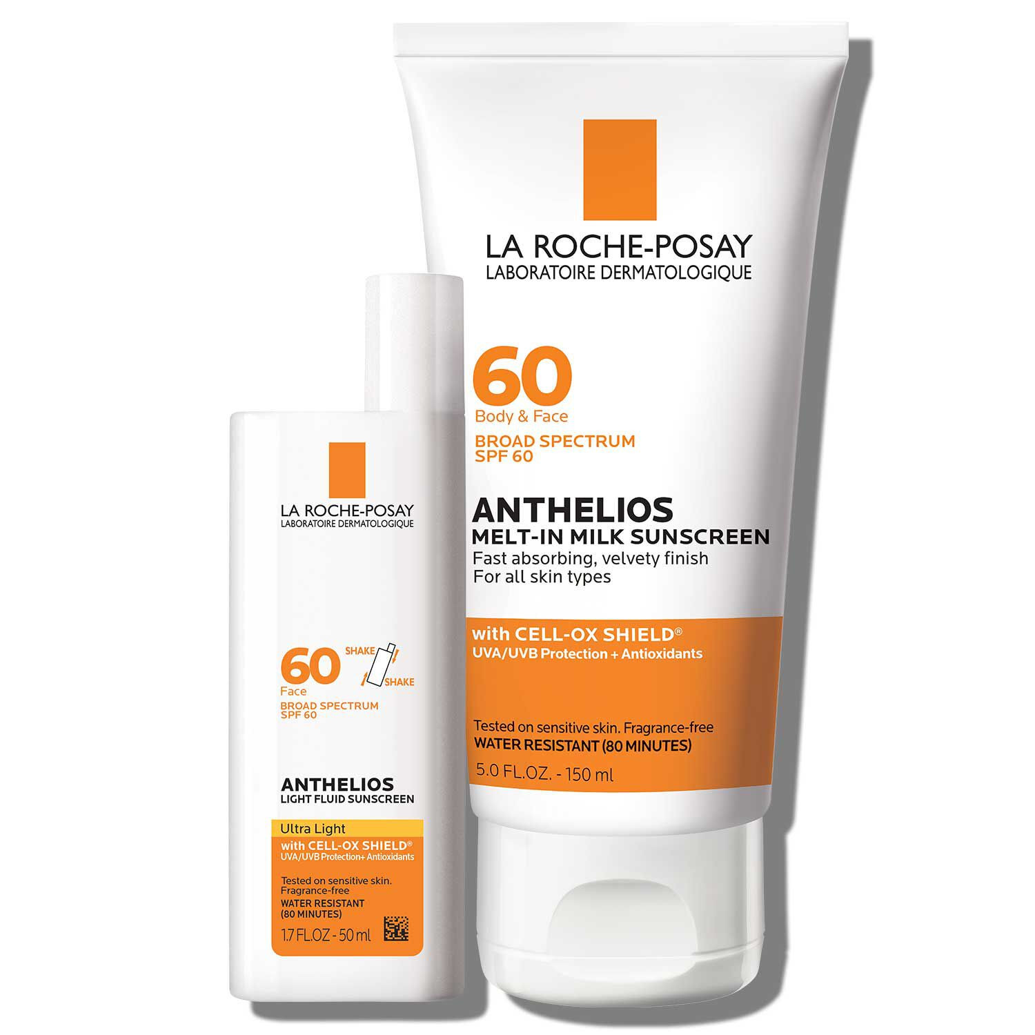 Anthelios SPF 60 Face & Body Sunscreen Set | La Roche-Posay (US)