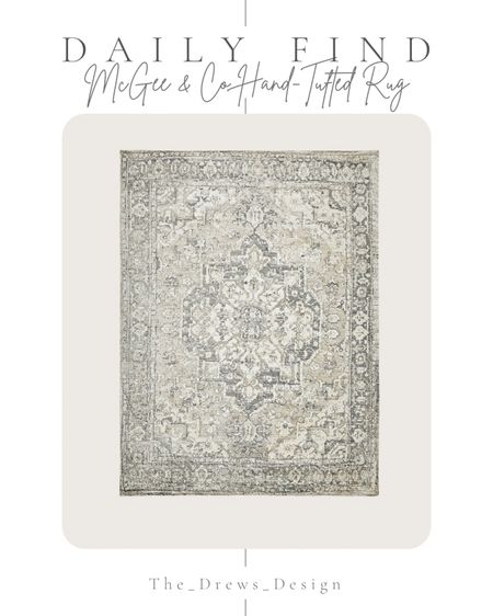 30% off this beautiful neutral hand tufted rug from McGee and Co

#LTKstyletip #LTKsalealert #LTKhome
