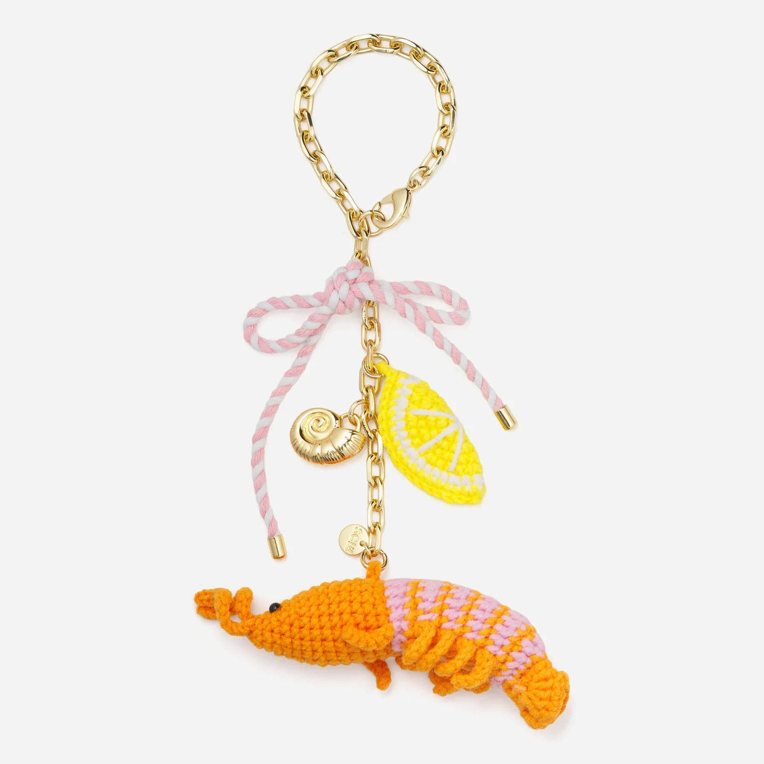 Mallorca Shrimp Bag Charm Cluster | Stoney Clover Lane | Stoney Clover Lane