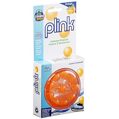 COMPAC HOME Plink Garbage Disposal Cleaner and Deodorizer, Air Fresheners for Garbage Disposal, Orange Scent, Home Cleaning Products for Kitchen Sink and Clogged Drains, Pack of 2 - 40 Count Total | Amazon (US)