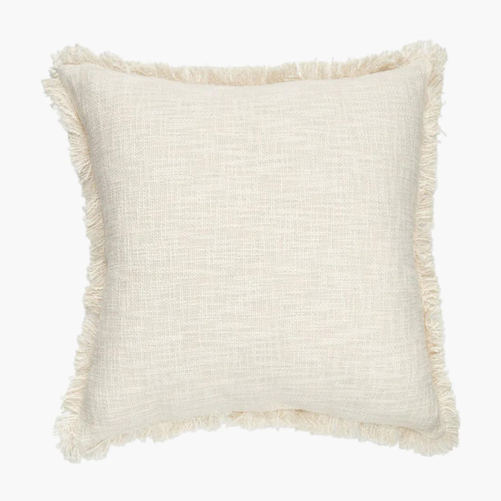Natural Khadi Cotton Pillow Cover | Dear Keaton