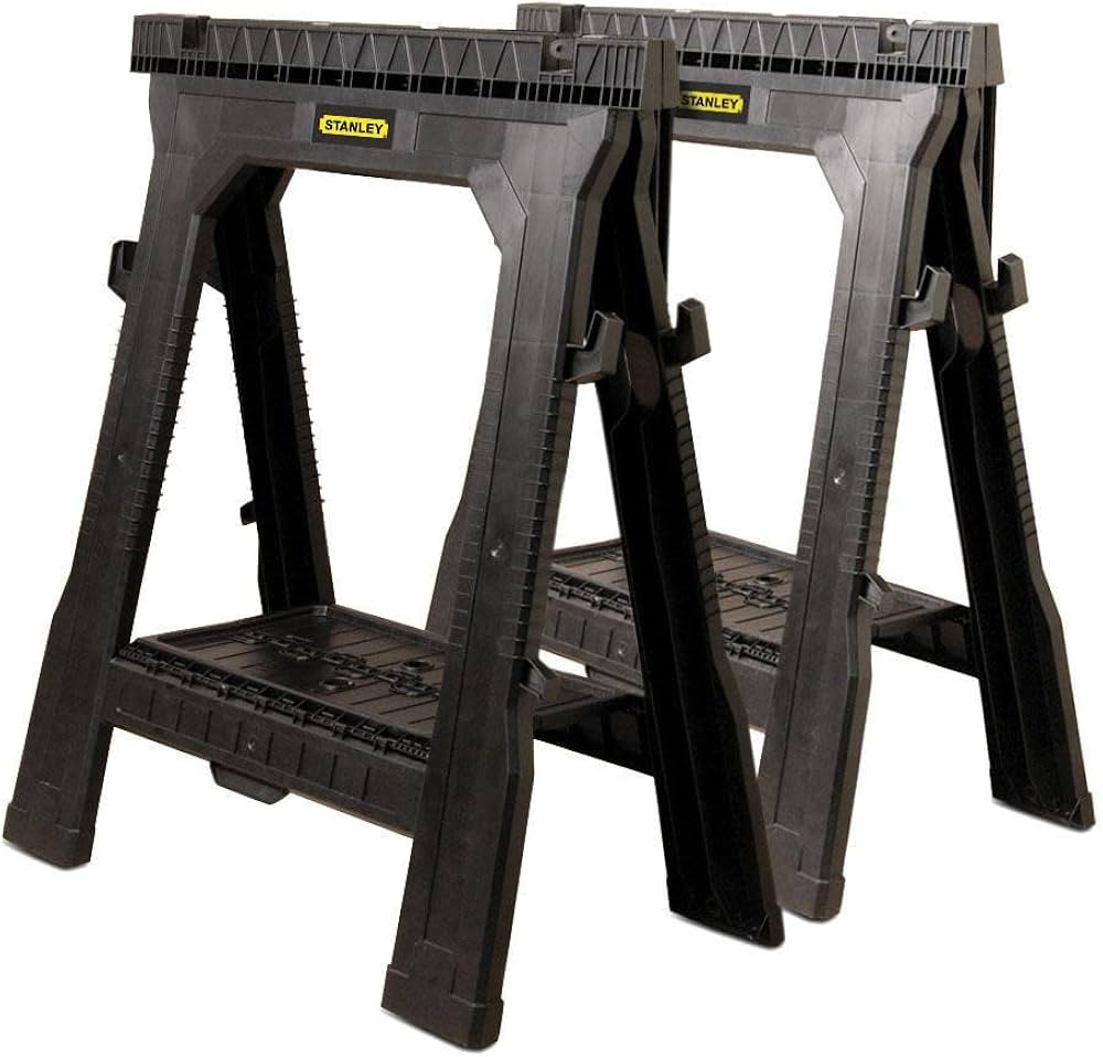 Sawhorse, Plastic, 1000 Capacity (Lb.), PK2 | Amazon (US)