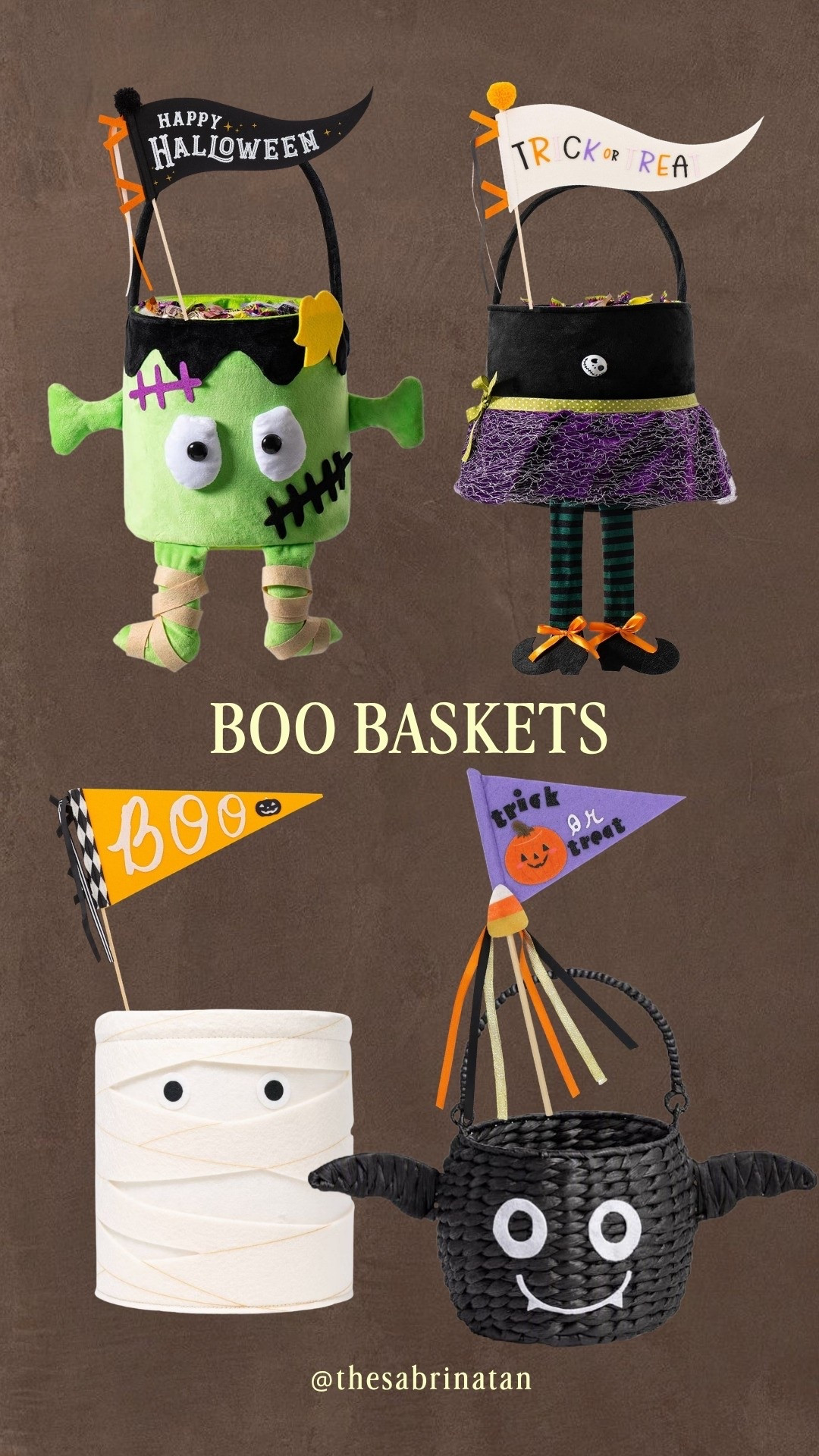 Halloween boo basket
Target
Amazon