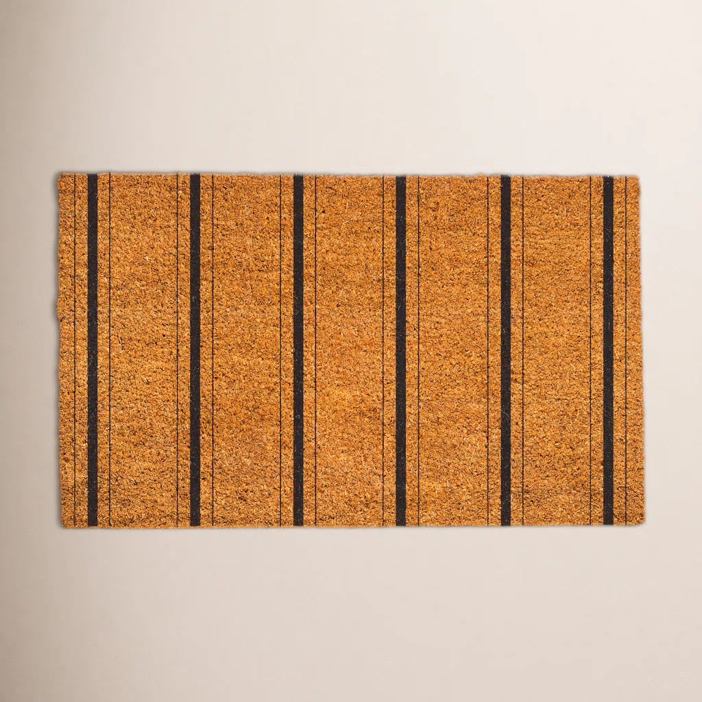 Tieast Non-Slip Striped Outdoor Doormat | Joss & Main