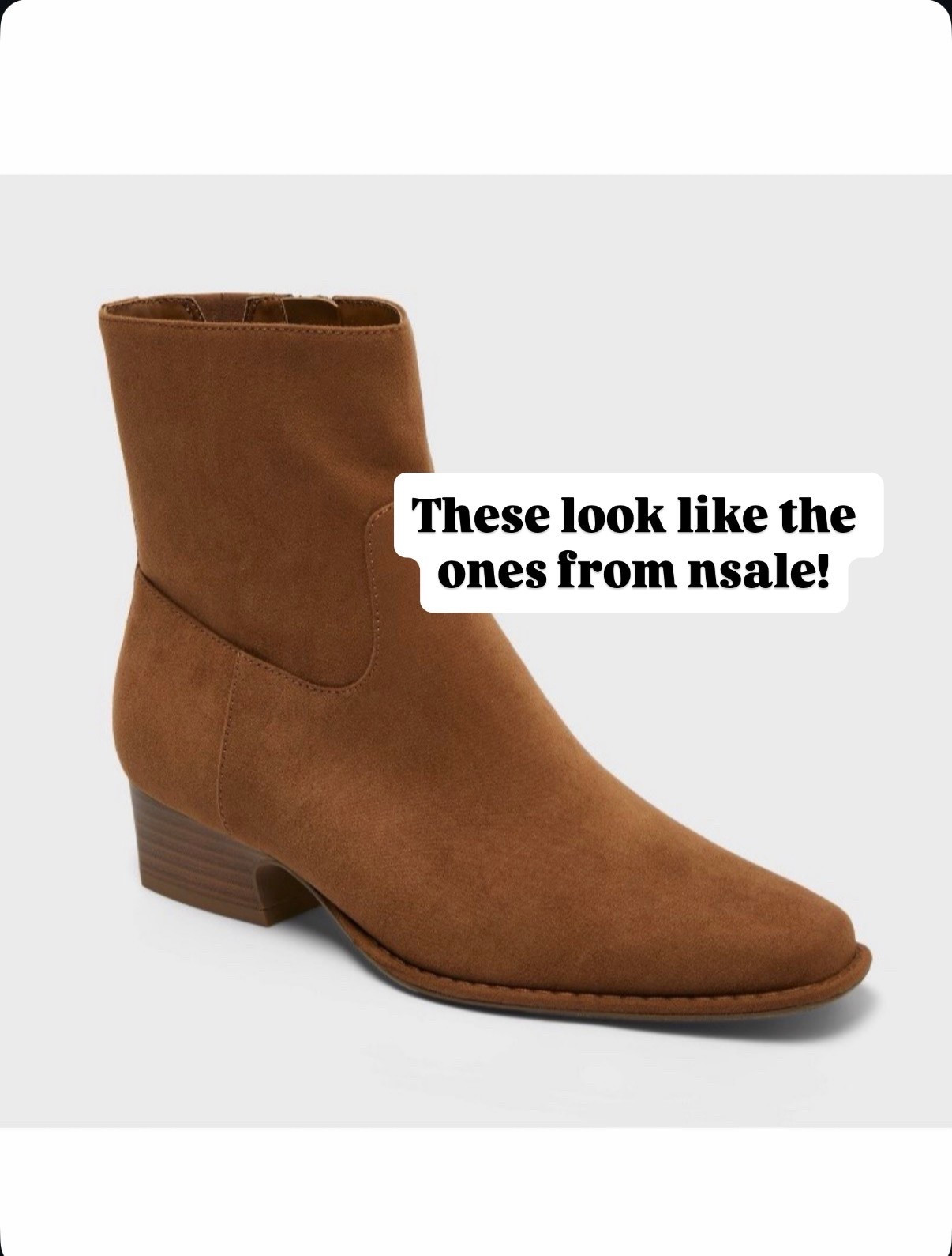 These booties are new to target and look so expensive!

#LTKootd #LTKgrwm #LTKmomlife
