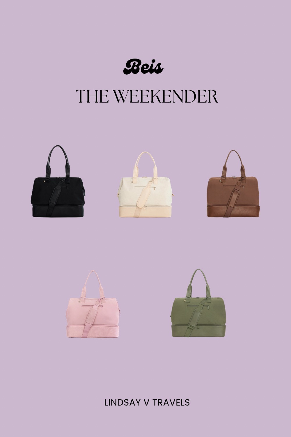 My favorite travel bag ✈️ Fits everything, super stylish, and perfect for quick getaways or carry-on use. 

 #LTKSpringSale #LTKmomlife #LTKTravel