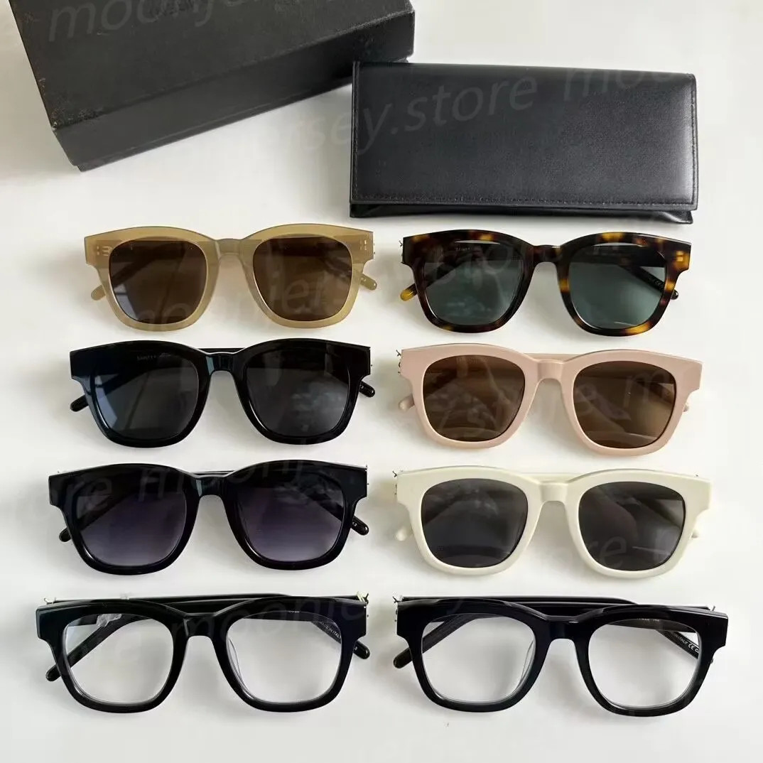 10A Premium Sunglasses Women Men Couple's Glasses with Side Logo Square and Round Frame with Box ... | DHGate