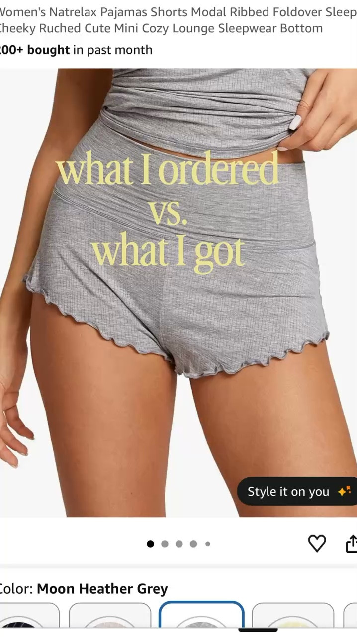 What I ordered vs what I got 〰️ obsessed with these pajamas from Amazon!! 

Amazon pajamas, Amazon fashion, women’s pajamas, ruffle pajama shorts, teen girl pajamas 

#LTKdayinmylife #LTKSeasonal #LTKgrwm