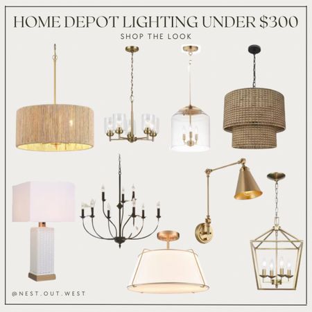 Home Depot lighting, home lighting, pendant lights, table lamp, affordable lighting, chandelier, flush mounts

#LTKfindsunder50 #LTKhome #LTKSeasonal