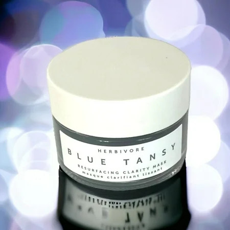 Herbivore Blue Tansy Mini Resurfacing Clarity Mask .5 oz | Walmart (US)