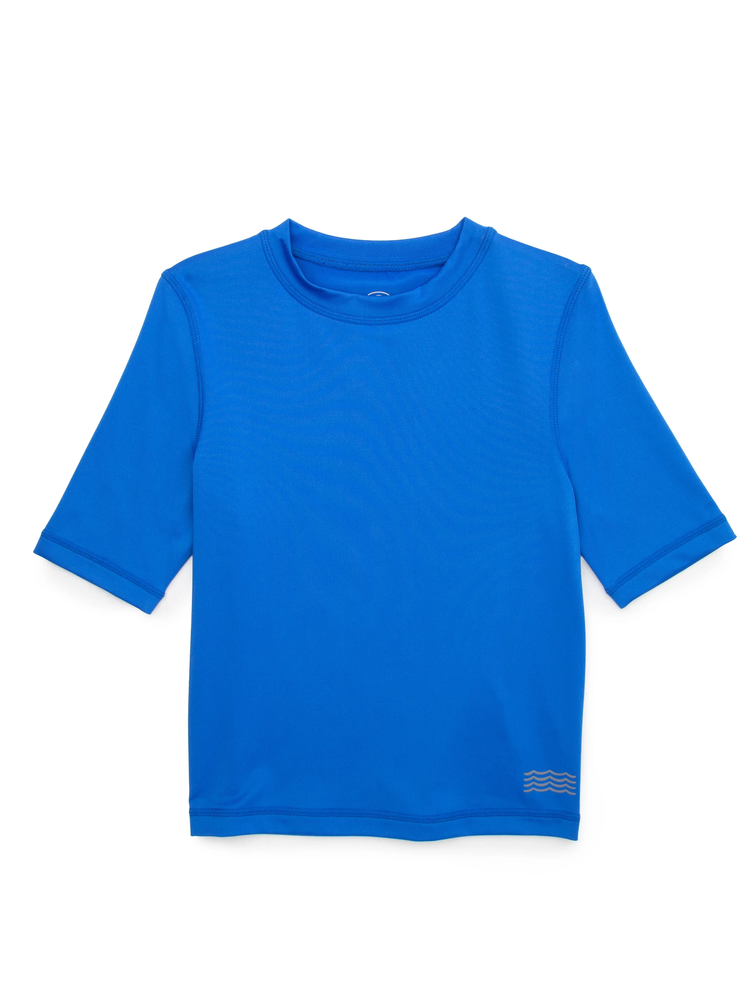 Wonder Nation Boys Everyday Swim Rash Guard with UPF50+, Sizes 4-18 & Husky | Walmart (US)