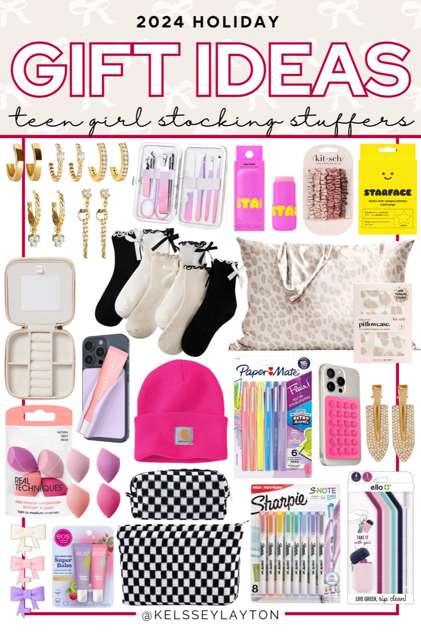 Gift guide for teen girl stocking stuffers, kelssey Layton’s gift guide, Christmas gift for teen girl stockings 

#LTKFindsUnder50 #LTKGiftGuide #LTKSaleAlert