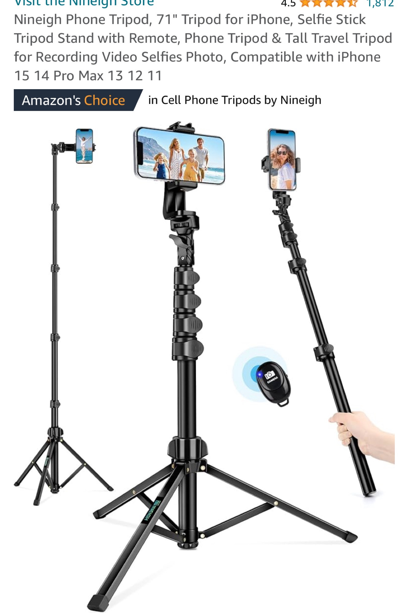 71inch tripod 

#LTKVideo #LTKsalealert #LTKhome