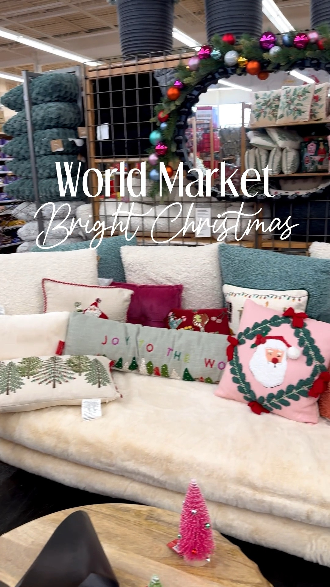 World market is giving major anthro holiday vibes but at a lower price point! This is for all the pink and bright Christmas loving girlies! 

#LTKSeasonal #LTKHome #LTKHoliday