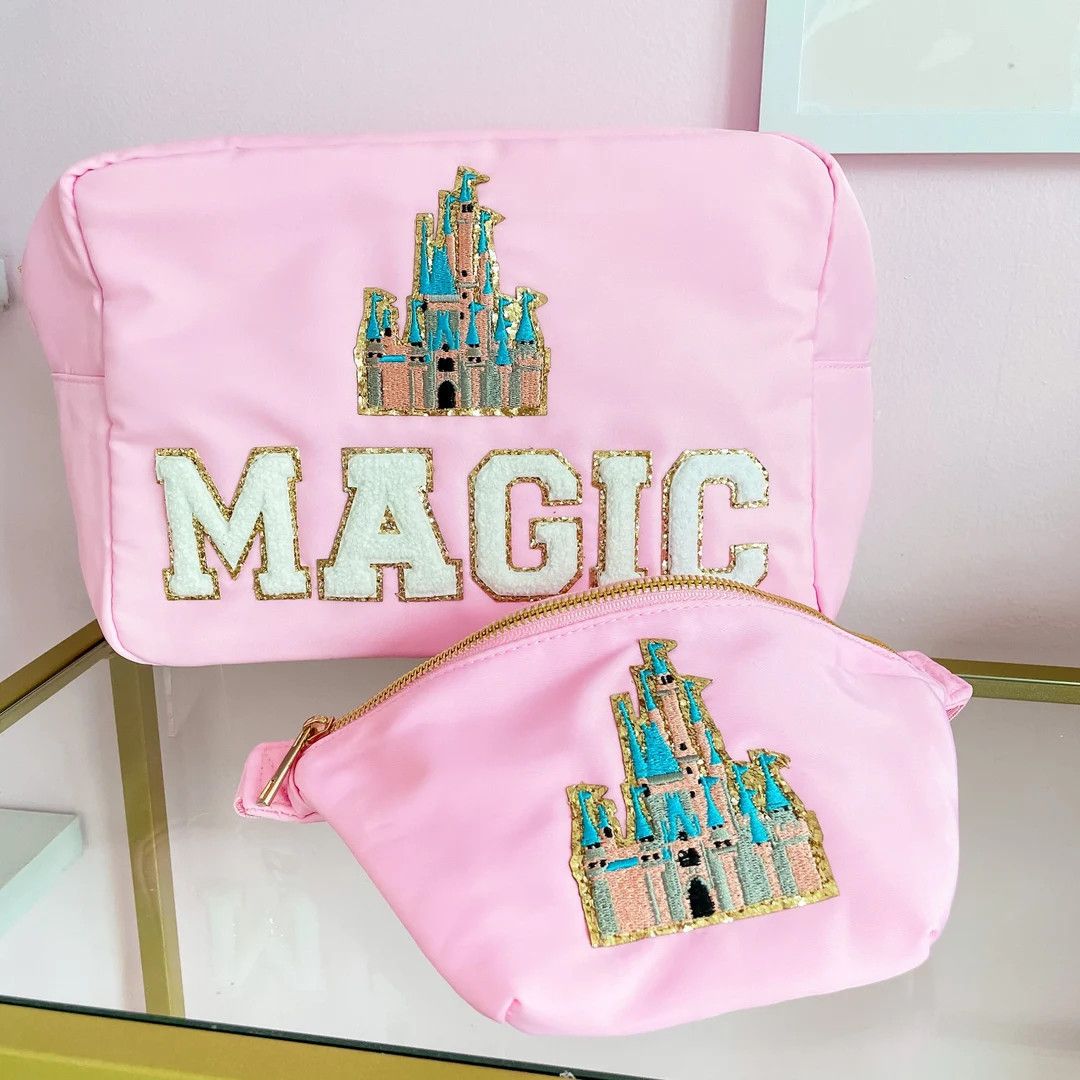 Disney Castle Fanny Pack Magic Pouch Disney Castle Pouch - Etsy | Etsy (US)