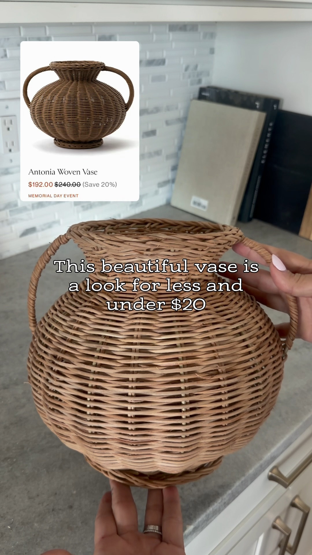 Look for Less
Wicker vase, faux stems, cutting board, wicker lamp, transitional home, modern decor, amazon find, amazon home, target home decor, mcgee and co, studio mcgee, amazon must have, pottery. barn, Walmart finds, affordable decor, home styling, budget friendly, accessories, neutral decor, home finds, buy new arrival, coming soon, sale alert, high end look for less, Amazon favorites, Target finds, cozy, modern, earthy, transitional, luxe, romantic, home decor, budget friendly decor #athomestores

#LTKSeasonal #LTKHome