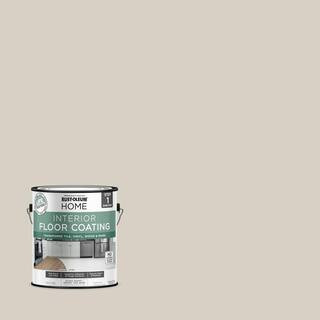 Rust-Oleum Home 1 gal. Vanilla Milkshake Interior Floor Base Coating 363142 - The Home Depot | The Home Depot