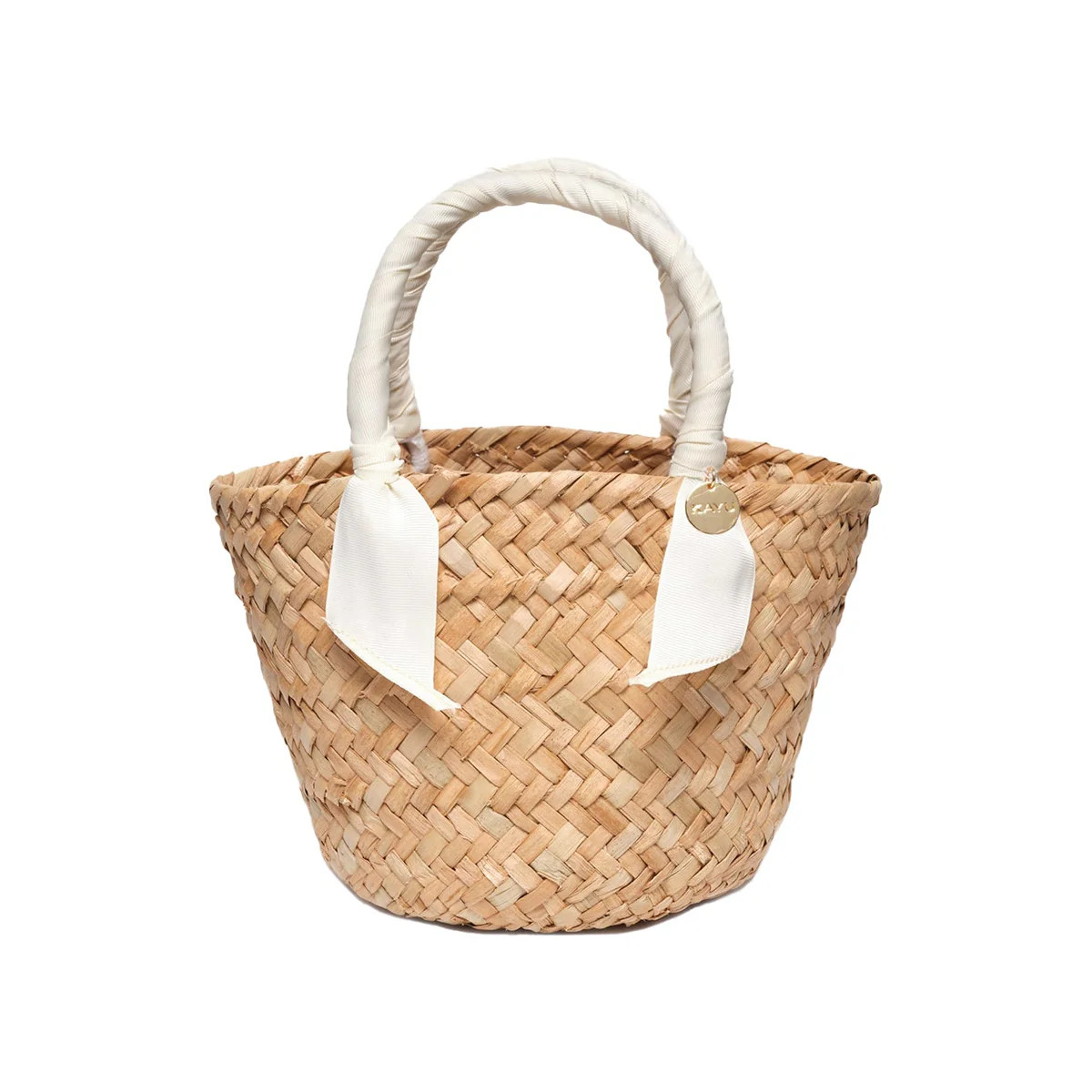 Mini Rosie Ribbon Straw Tote | Marysia Swim