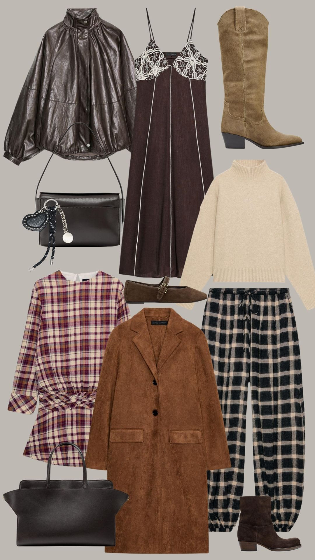 New in Zara pieces that I love and featured in my reel 👌🏻

Autumn Style, Autumn Fashion, Autumn Outfit, Winter Style, Winter Outfit, Leather Jacket, Check Trousers, New in Zara 

#LTKautumn #LTKuk #LTKwinter