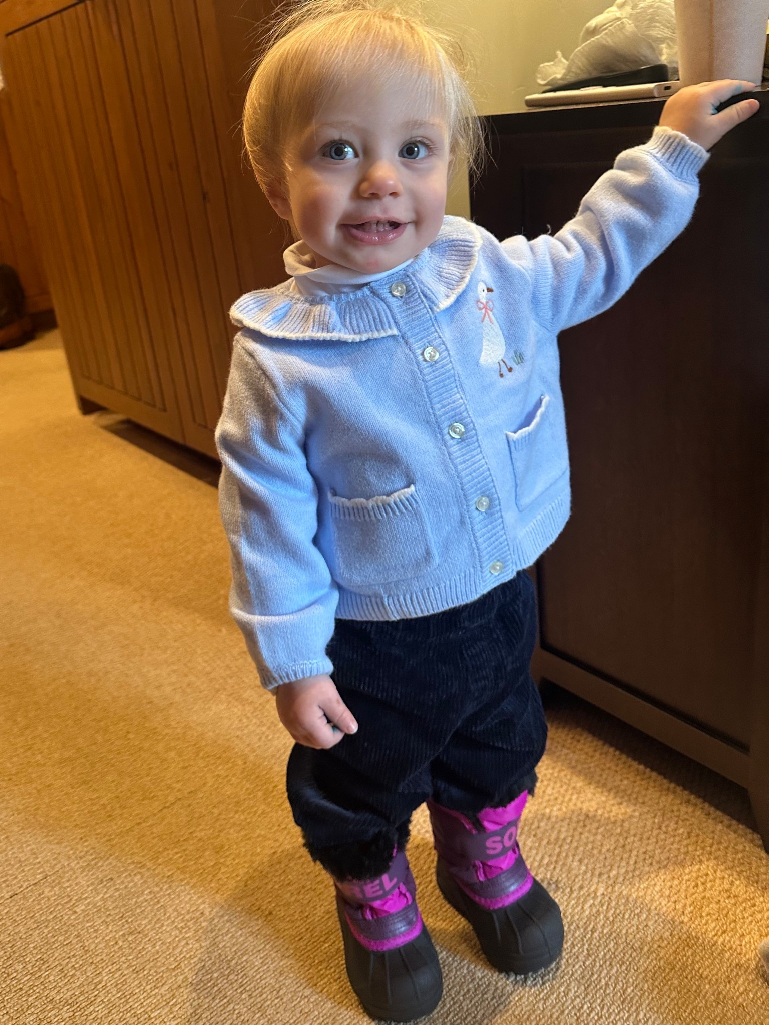 Baby girl winter outfit cute Amazon sweater Sofia grainge collab !!

#LTKKids #LTKHoliday #LTKBaby