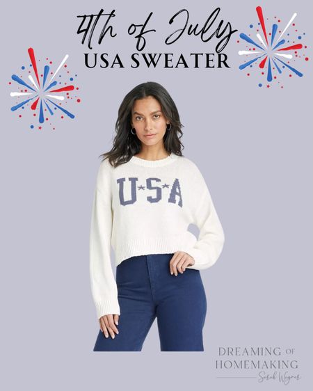 USA sweater that comes in S-3X 🥰

#LTKStyleTip #LTKFindsUnder50 #LTKParties