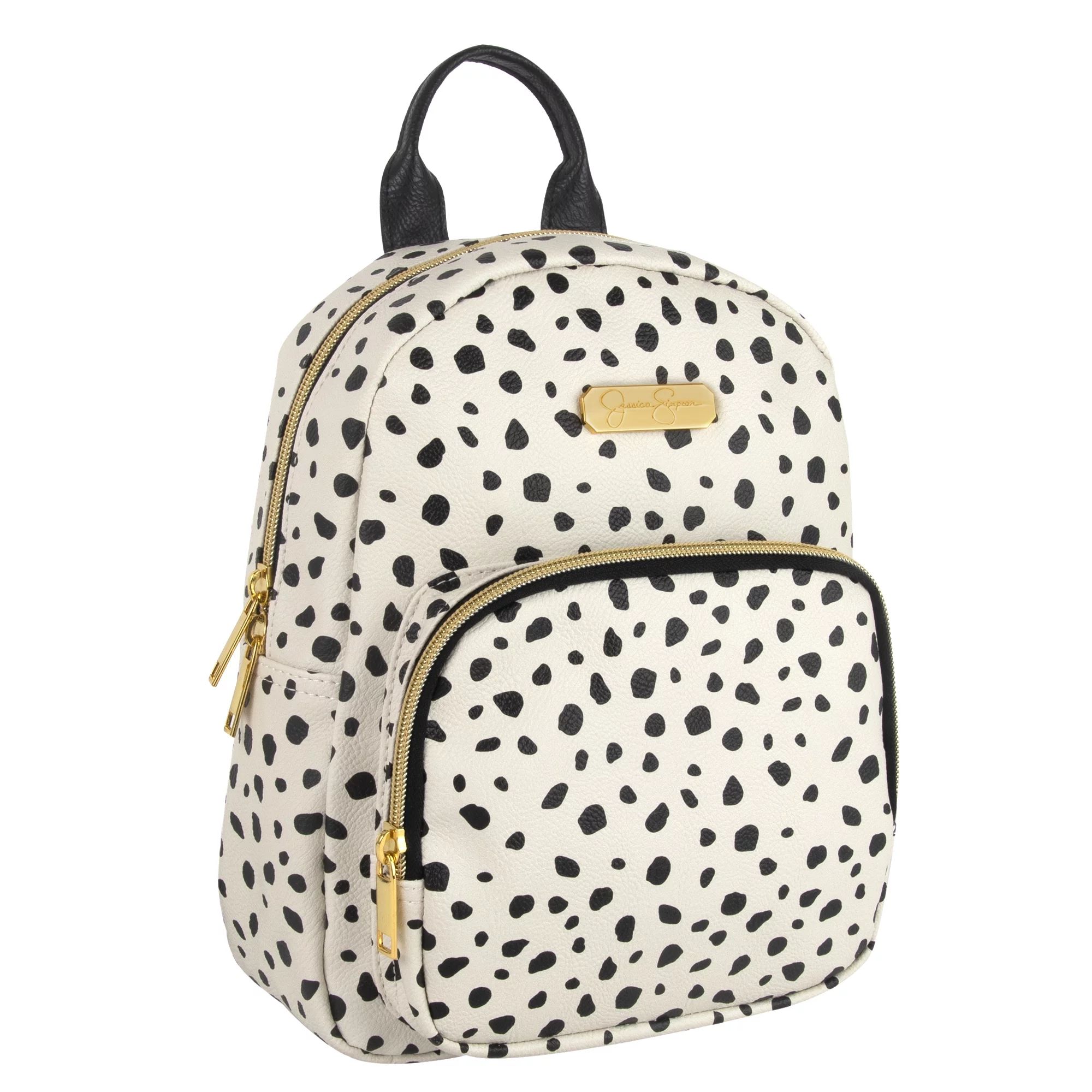 Jessica Simpson Mini Waterproof Vegan Leather Backpack for Women, Teens and Girls for Work, Schoo... | Walmart (US)