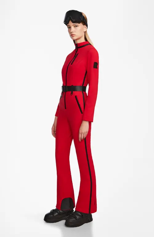 Rudsak JOSIE WOMEN'S ONE PIECE SKI SUIT in Flame Red at Nordstrom, Size X-Small | Nordstrom