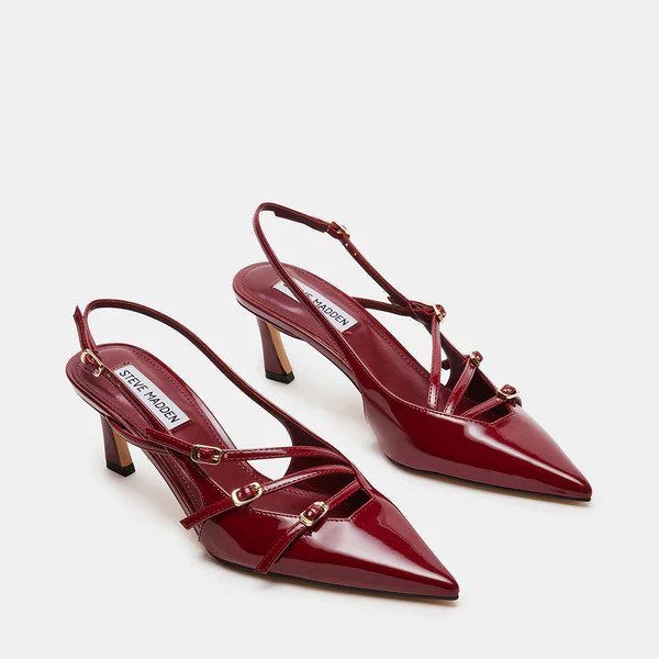 LIANA BURGUNDY PATENT | Steve Madden (Canada)