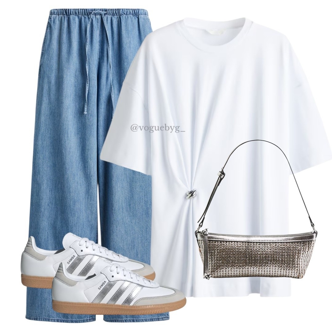 Effortless vibes only 🤍✨ Oversized tee, wide-leg denim, and classic sneakers for the perfect laid-back chic look. #CasualChic #OOTD

#LTKtravel #LTKmodest #LTKcanada