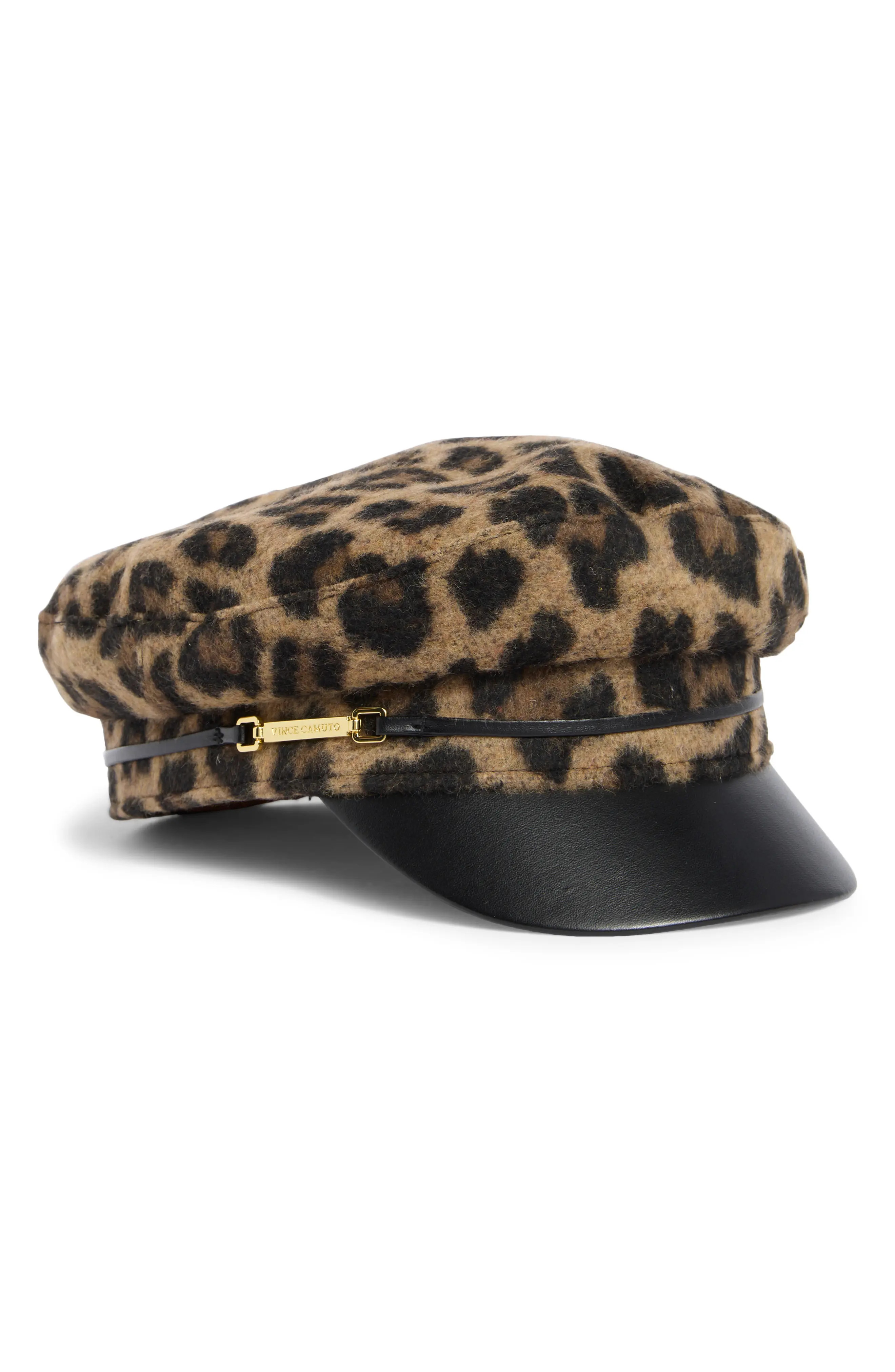 Leopard Print Skipper Cap | Nordstrom Rack