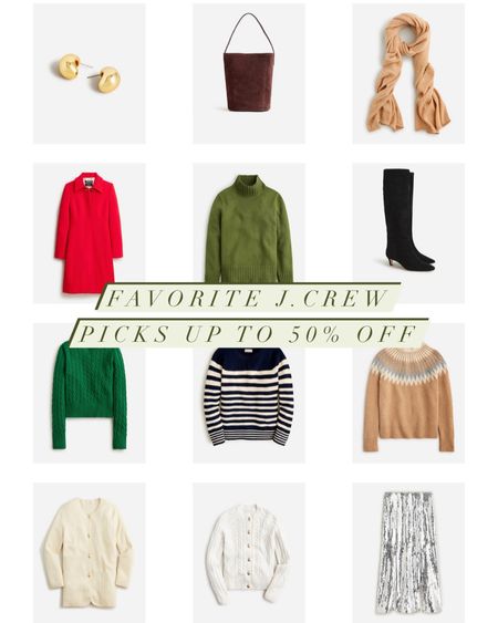 My favorite picks from J.Crew during their Black Friday sale up to 50% off. Loving all the holiday sweaters and winter sweaters. 

#LTKstyletip #LTKCyberWeek #LTKHoliday
