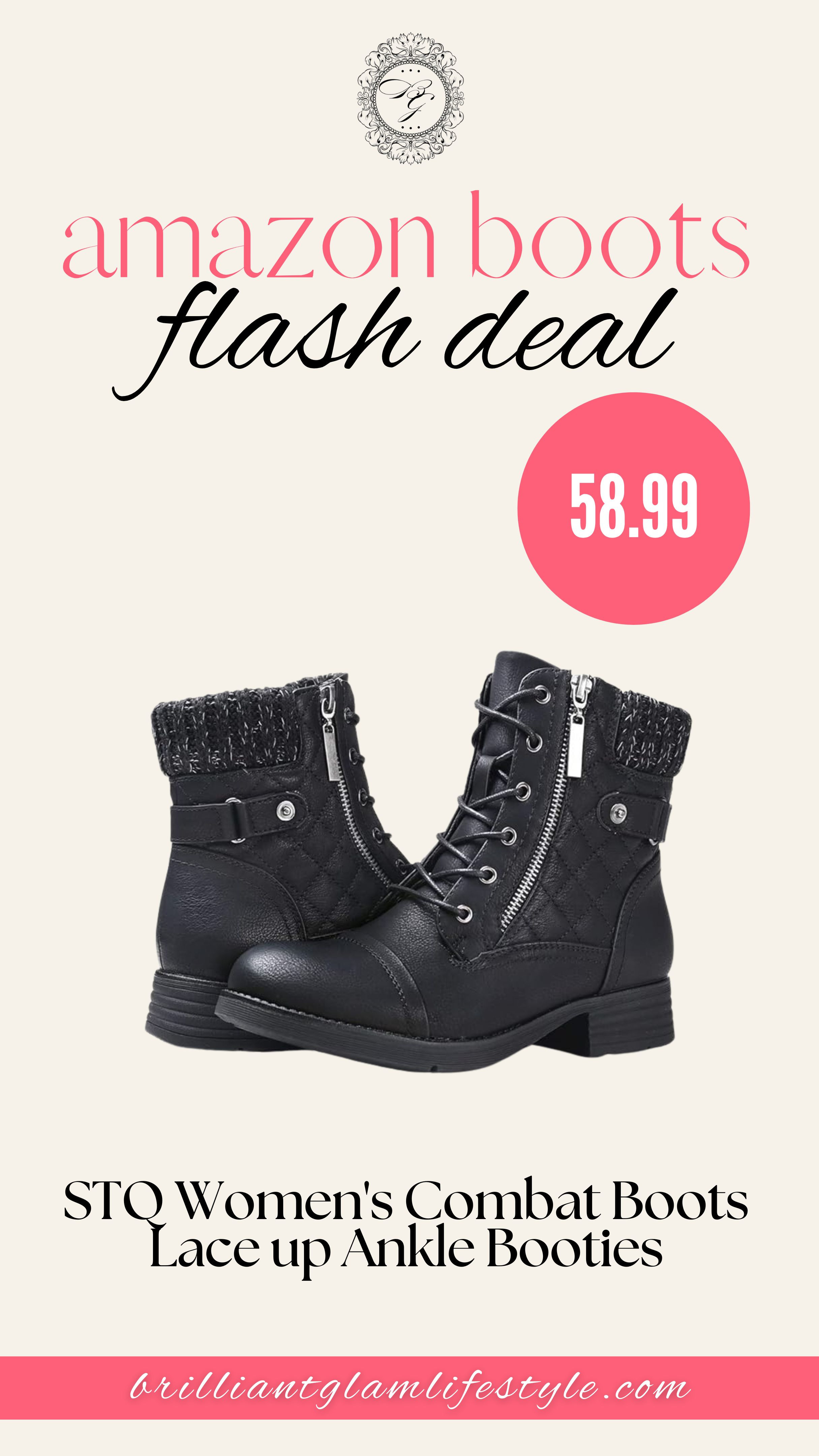 Step into bold everyday style 👢
STQ women’s combat boots feature a lace-up ankle design that adds edge and comfort to your daily outfits.
#STQBoots #CombatBoots #AnkleBooties #EverydayFootwear #BootStyle 

 #LTKootd #LTKU #LTKSaleAlert