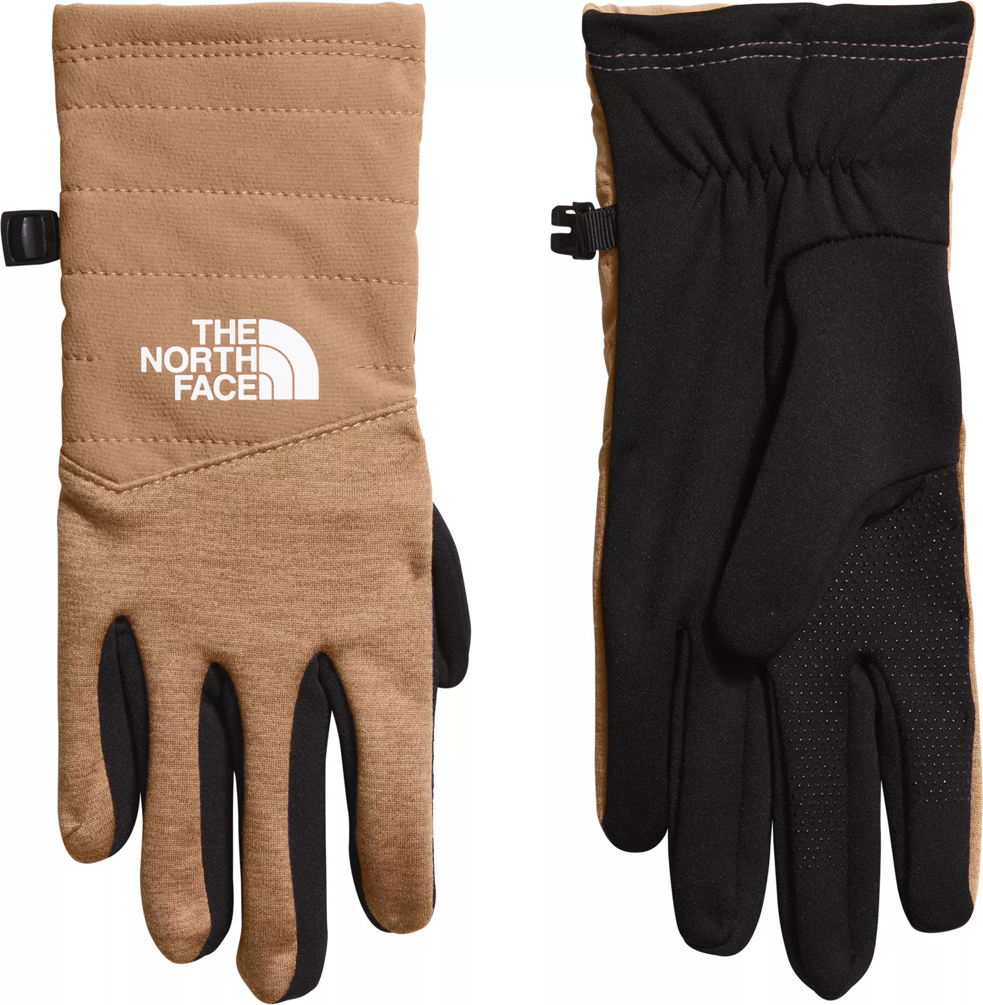 The North Face Women's Indie ETip Gloves, Medium, Almond Butter Dark Heathr | Public Lands
