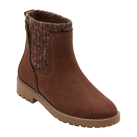 St. John's Bay Womens Delvin Block Heel Booties | JCPenney