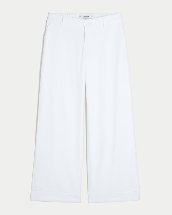 Hollister Livvy Low-Rise Wide-Leg Pants | Hollister (US)