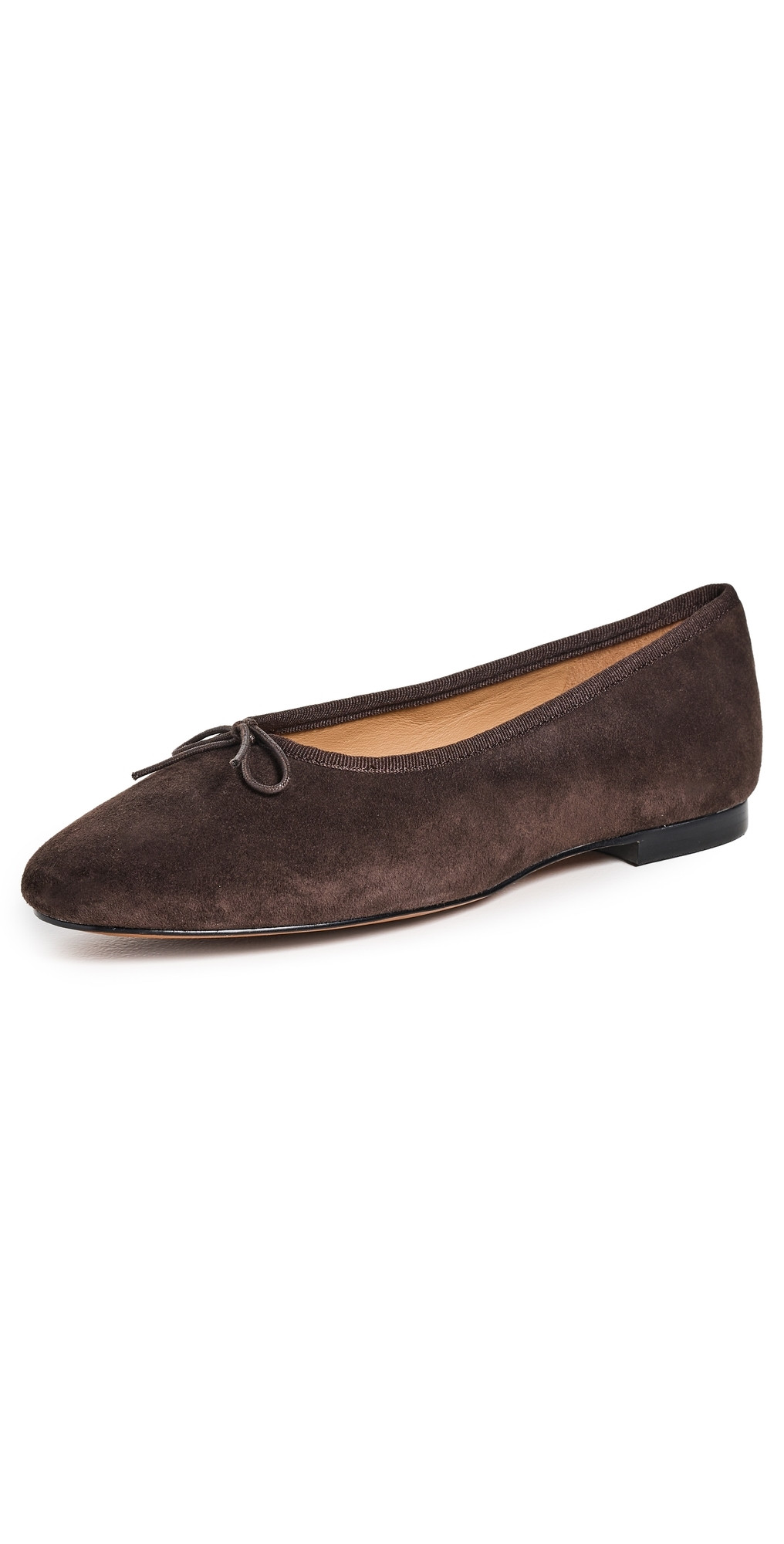 Madewell Francine Suede Ballet Flats Dark Carob 9.5 | Shopbop