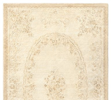 LoveShackFancy Floral Printed Rug | Pottery Barn (US)