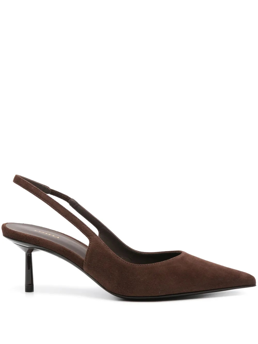 Le Silla 60mm Bella Slingback Pumps | Brown | FARFETCH PT | Farfetch Global